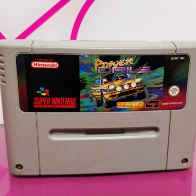 VIDEOJUEGO SUPER NINTENDO POWER DRIVE