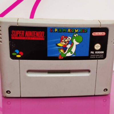 VIDEOJUEGO SUPER NINTENDO SUPERMARIO WORLD