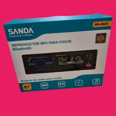 RADIO DE COCHE BLUETOOTH SANDA SD-4621 USB/SD/AUX