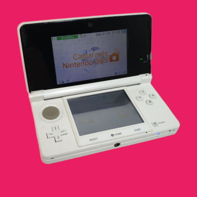 VIDEOCONSOLA NINTENDO 3DS BLANCA