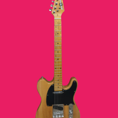 GUITARRA ELECTRICA GEAR4MUSIC MADERA CLARA