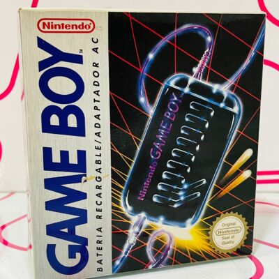 GAMEBOY BATERIA RECARGABLE / ADAPTADOR AC **SIN USAR**