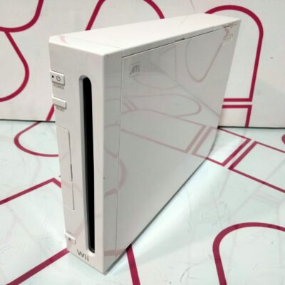 CONSOLA WII BLANCA CON CABLES *SIN MANDOS