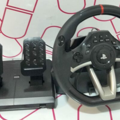 VOLANTE CON PEDALES HORI PS4-052 (U/E) COMPATIBLE CON PS3 / PS4
