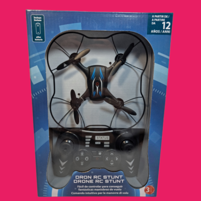 DRON RC STUNT NEGRO (A ESTRENAR)