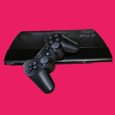 VIDEOCONSOLA SONY PS3 SLIM 500GB CON CABLES Y MANDO