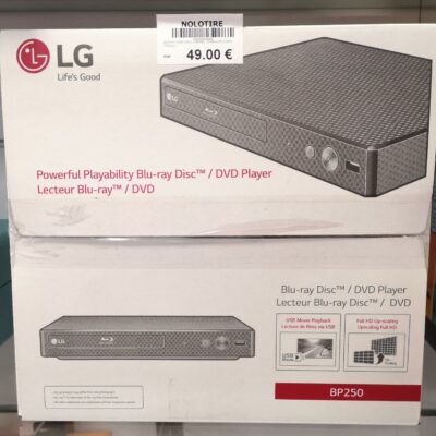 BLURAY HDMI USB LG BP250 – GARANTIA CORTE 11/05/22 –