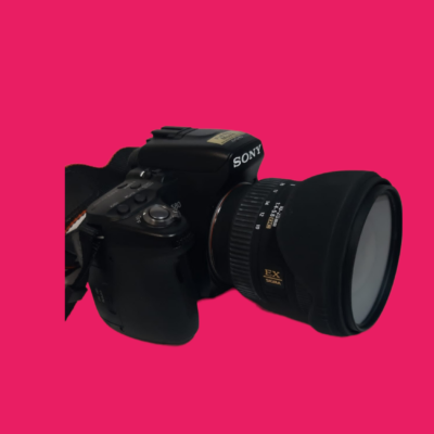 CAMARA FOTOGRAFICA REFLEX DIGITAL SONY A580 + OBJETIVO SIGMA EX 10-20 mm.