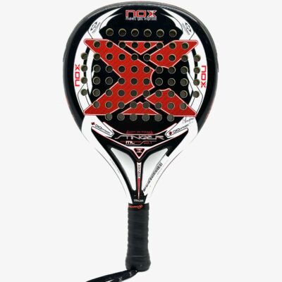 RAQUETA PADEL NOX PRO X 38MM ROJA Y NEGRA