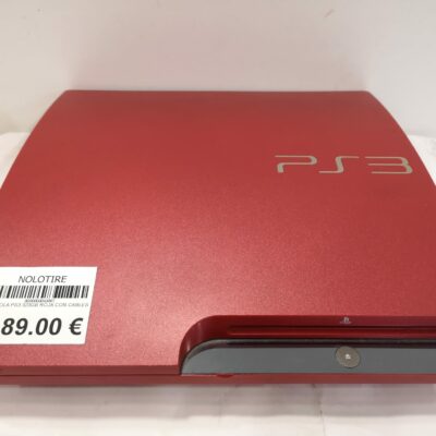 CONSOLA PS3 320GB ROJA CON CABLES