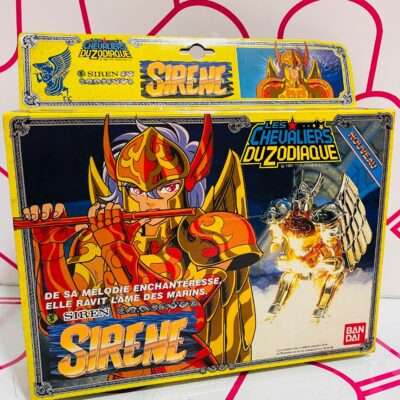 FIGURA CABALLEROS DEL ZODIACO (FRANCES) SIRENE AÑO 1987 BANDAI