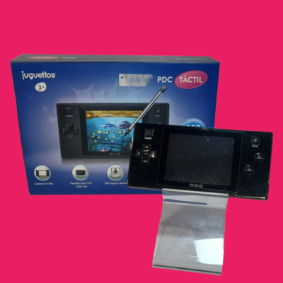 VIDEOCONSOLA A BATERIA TACTIL CON LAPIZ 120 JUEGOS CLASICOS 30 JUEGOS TACTILES NT-PDC-T002