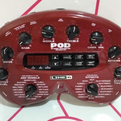 CONTROLADORA GUITARRA LINE 6 POD 2.0