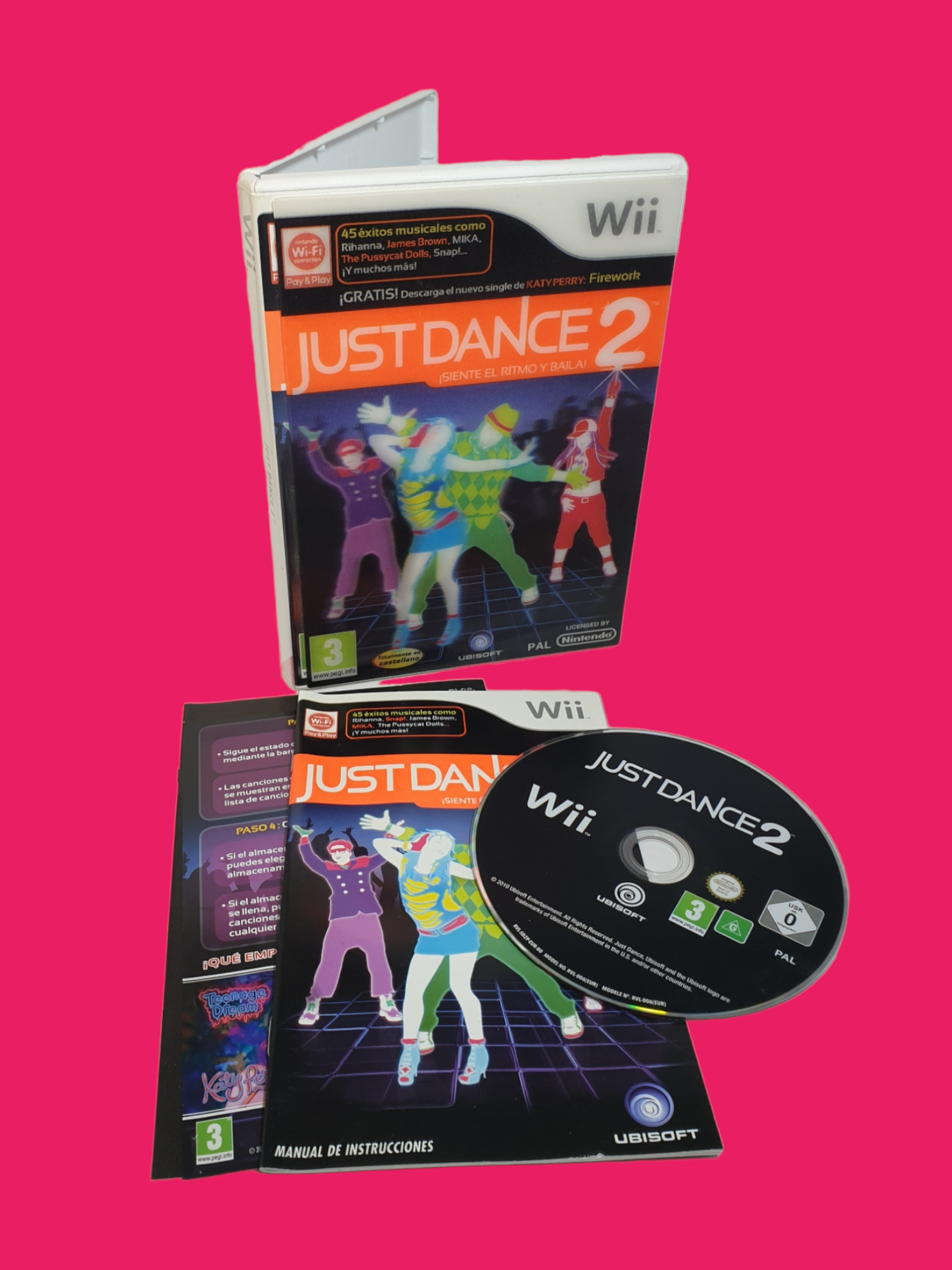 VIDEOJUEGO NINTENDO WII JUST DANCE 2 Nolotire