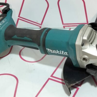 RADIAL BATERÍA MAKITA DGA900 CON CARGADOR Y DOS BATERÍAS 18V/3AH Y 18V/5AH