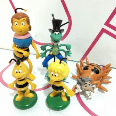 LOTE 5 FIGURAS LA ABEJA MAYA