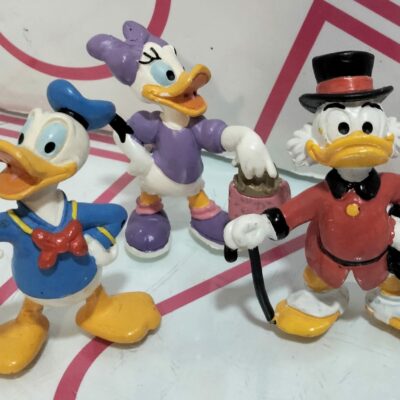 LOTE 3 FIGURAS PATO DONALD
