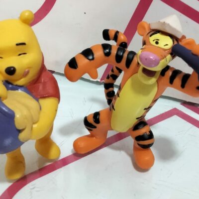 LOTE 2 FIGURAS WINNIE DE POOH Y TIGER