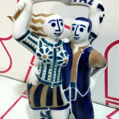 SARGADELOS FIGURA PAREJA PAZ