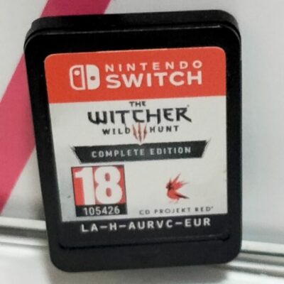 CARTUCHO NINTENDO SWITCH THE WITCHER **SIN CAJA