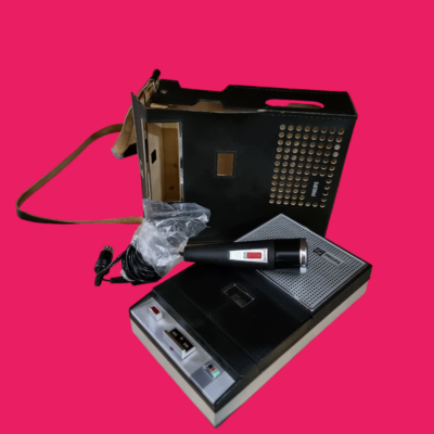 GRABADORA CASSETTE VINTAGE PHILIPS EL 3302/00