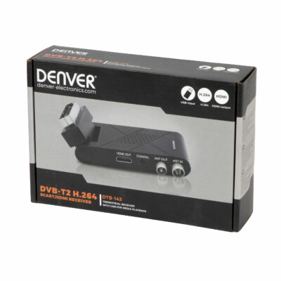 TDT DENVER DVB-T2 H.264 SCART/HDMI *NUEVO