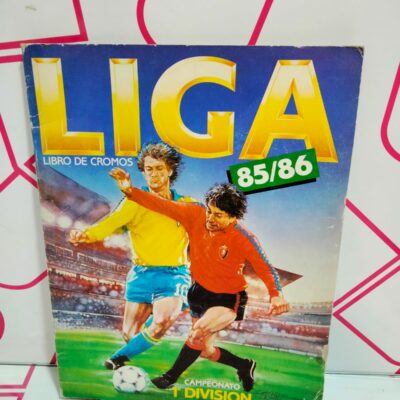 ALBUM DE CROMOS LIGA 85/86 **INCOMPLETO