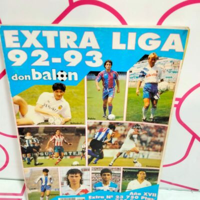 REVISTA DEPORTIVA DON BALON EXTRA LIGA 92-93
