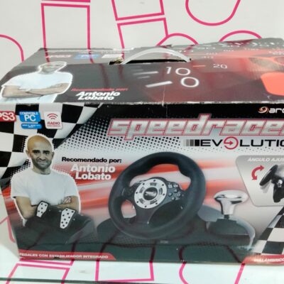 VOLANTE PS3/PC ARDISTEL SPEEDRACER CON RECEPTOR INALAMBRICO