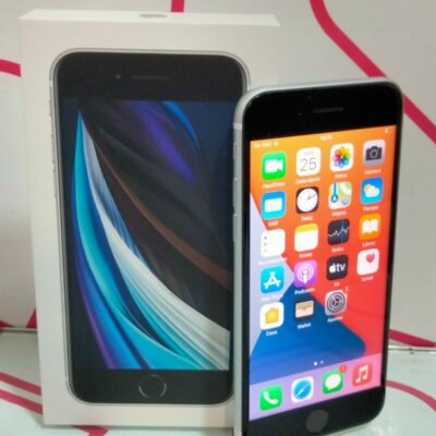 MOVIL IPHONE SE 2020 2GEN 64GB (B+) BAT100% SIN CARGADOR +CAJA