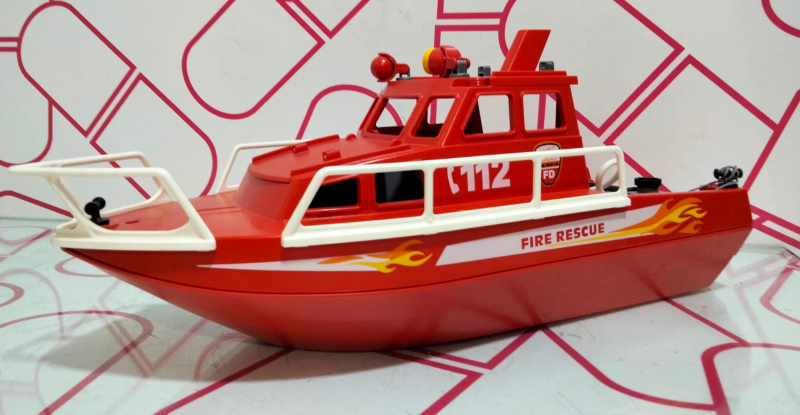 Lancha de online bomberos playmobil