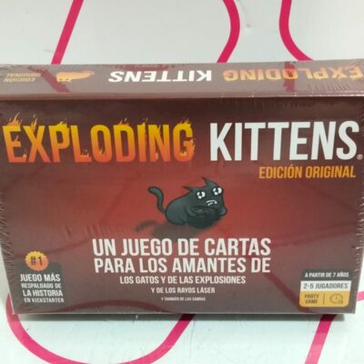 JUEGO DE CARTAS EXPLODING KITTENS *PRECINTADO