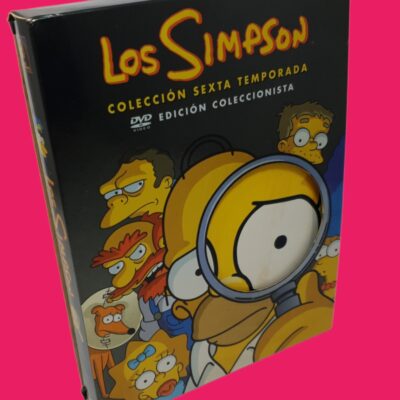 SERIE LOS SIMPSON SEXTA TEMPORADA EDICION COLECCIONISTA EN DVD