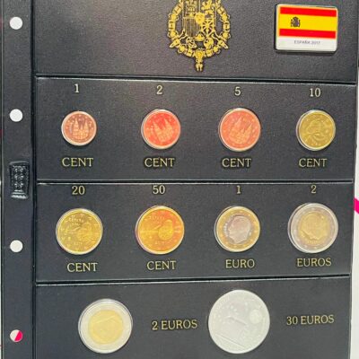 COLECCION EUROS ESPAÑA AÑO 2017