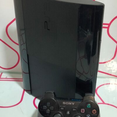 CONSOLA PS3 ULTRA SLIM 500GB CON MANDO Y CABLE ALIMENTACIÓN Y MINI USB