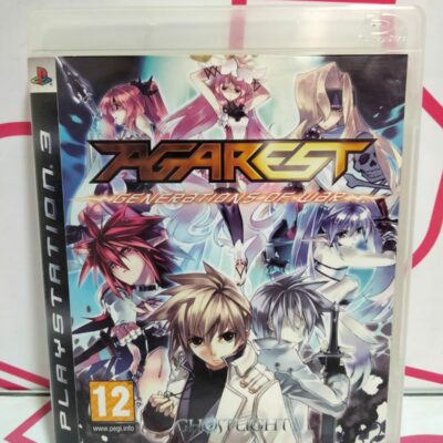 VIDEOJUEGO PS3 AGAREST GENERATIONS OF WAR COMPLETO