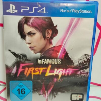 VIDEOJUEGO PS4 INFAMOUS FIRST LIGHT