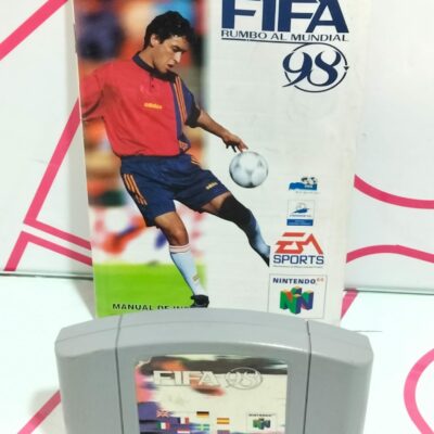 CARTUCHO NINTENDO 64 FIFA 98 *CON MANUAL