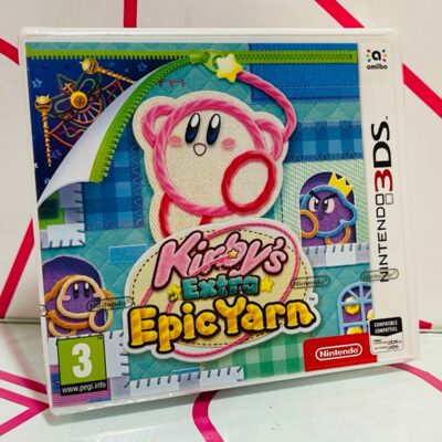 VIDEOJUEGO NINTENDO 3DS KIRBY’S EXTRA EPIC YARN *PRECINTADO*