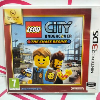 VIDEOJUEGO 3DS LEGO CITY UNDERCOVER THE CHASE BEGINS CON CAJA Y MANUAL