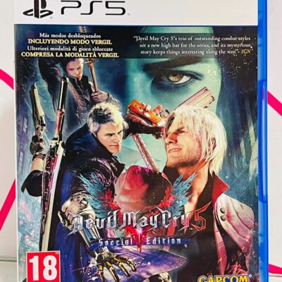 VIDEOJUEGO PS5 DEVIL MY CRY 5 SPECIAL EDITION