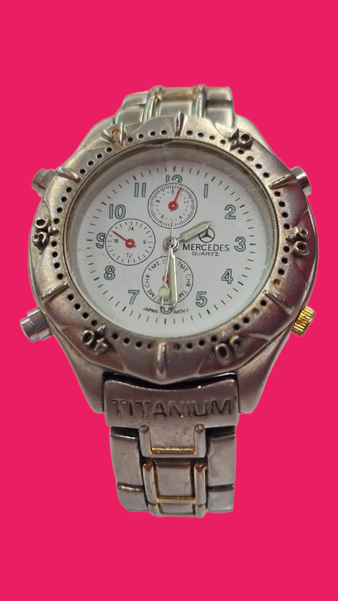 Reloj titanium japan movt cheap
