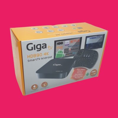 GIGA TV SMART TV ANDROID HD890 4K EN CAJA