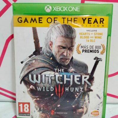 VIDEOJUEGO XBOX ONE THE WITCHER II WILD HUNT COMPLETO ED. GAME OF THE YEAR