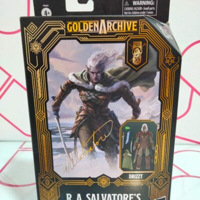 FIGURA COLECCIÓN DUNGEONS & DRAGONS GOLDEN ARCHIVE DRIZZT *NUEVA