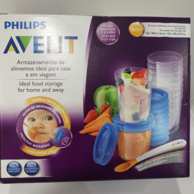 JUEGO DE RECIPIENTES PHILIPS AVENT *PRECINTADO*