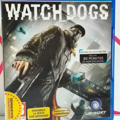 VIDEOJUEGO PS4  WATCH DOGS COMPLETO