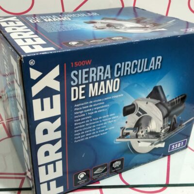 HERRAMIENTA SIERRA CIRCULAR FERREX 5581 1500W